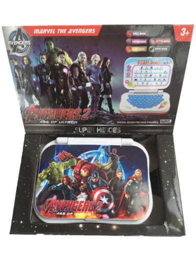 Kids Mini Laptop English Learner Study Game Computer Notebook (Avengers ...